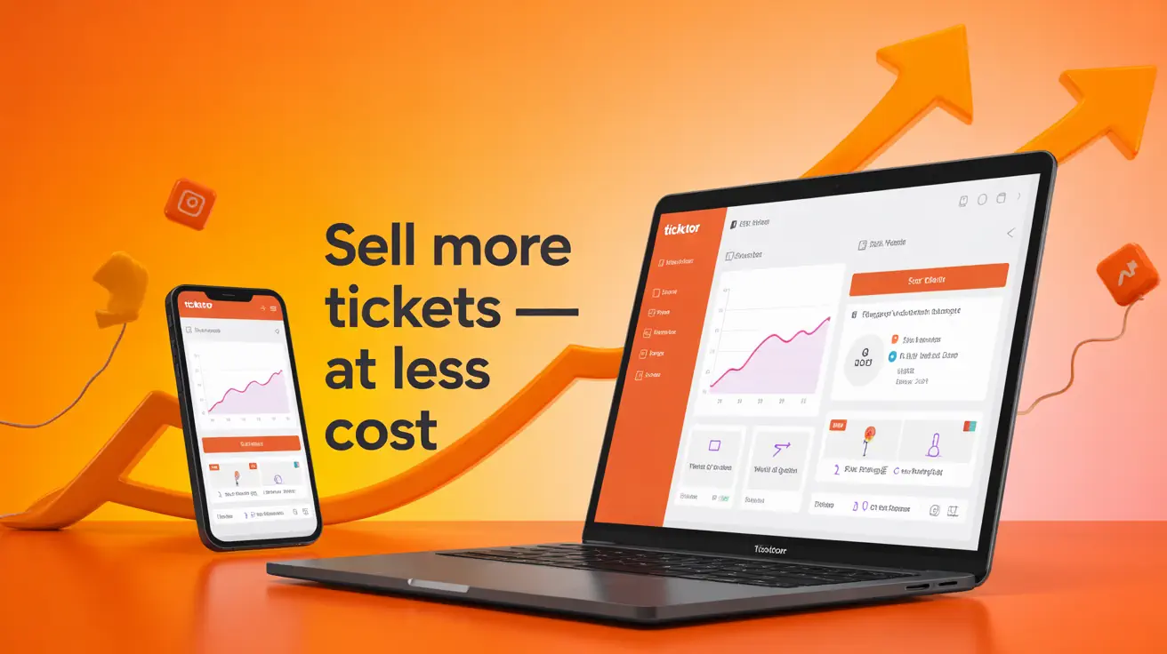 Promociona tus eventos con Ticketor: boletín informativo gratuito, SEO, afiliados, cupones, análisis, SMS y mucho más.