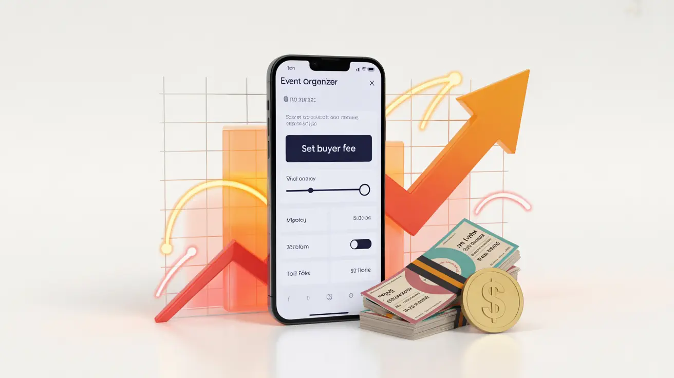 Set and collect your own buyer fees to earn extra revenue per ticket