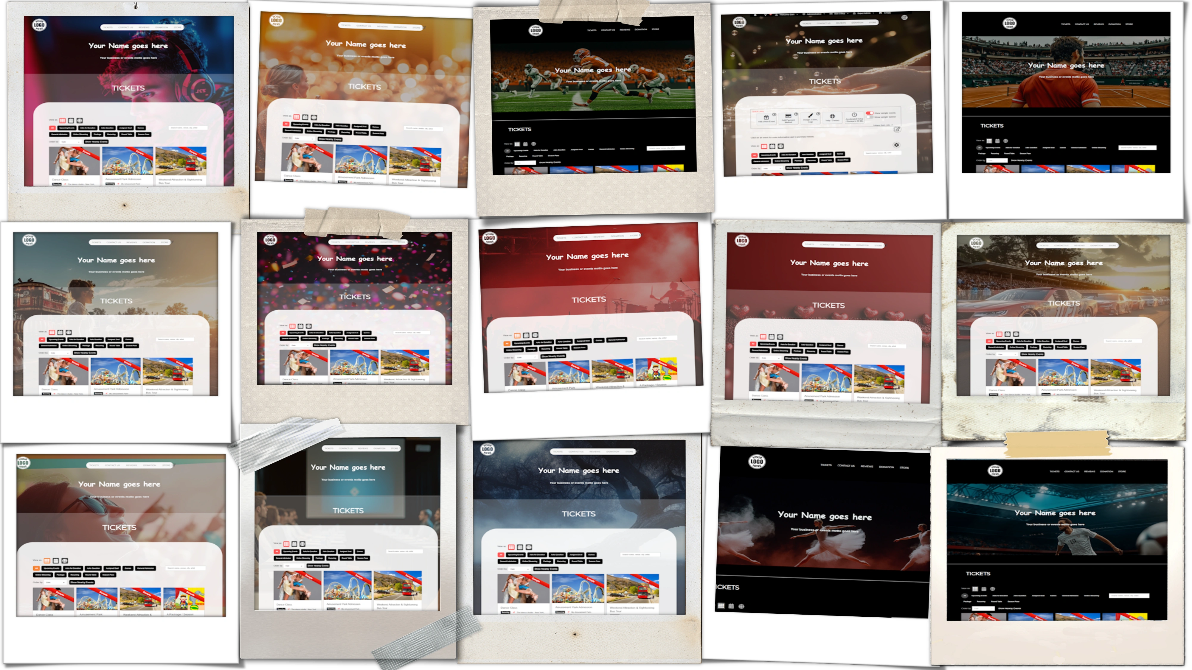 Create a branded, mobile-friendly ticketing website with integrated CMS and checkout