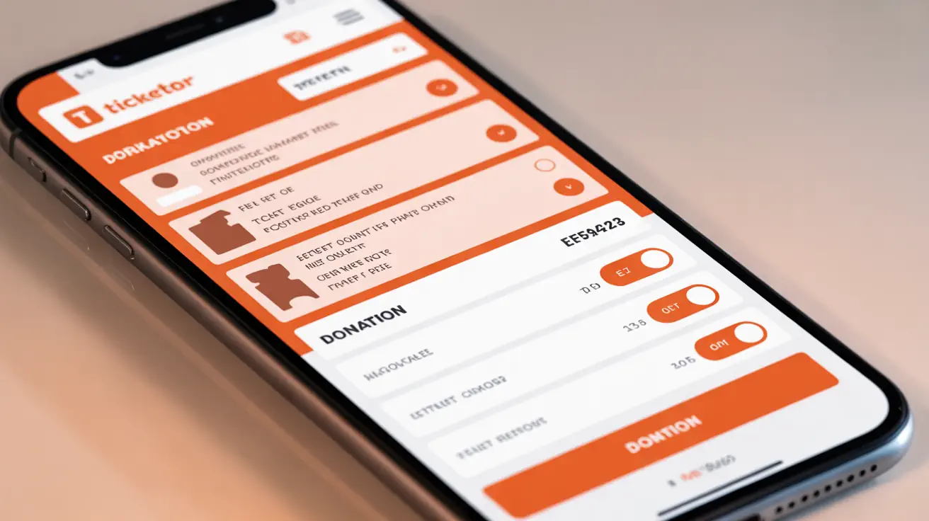 Donations collected alongside ticket purchases