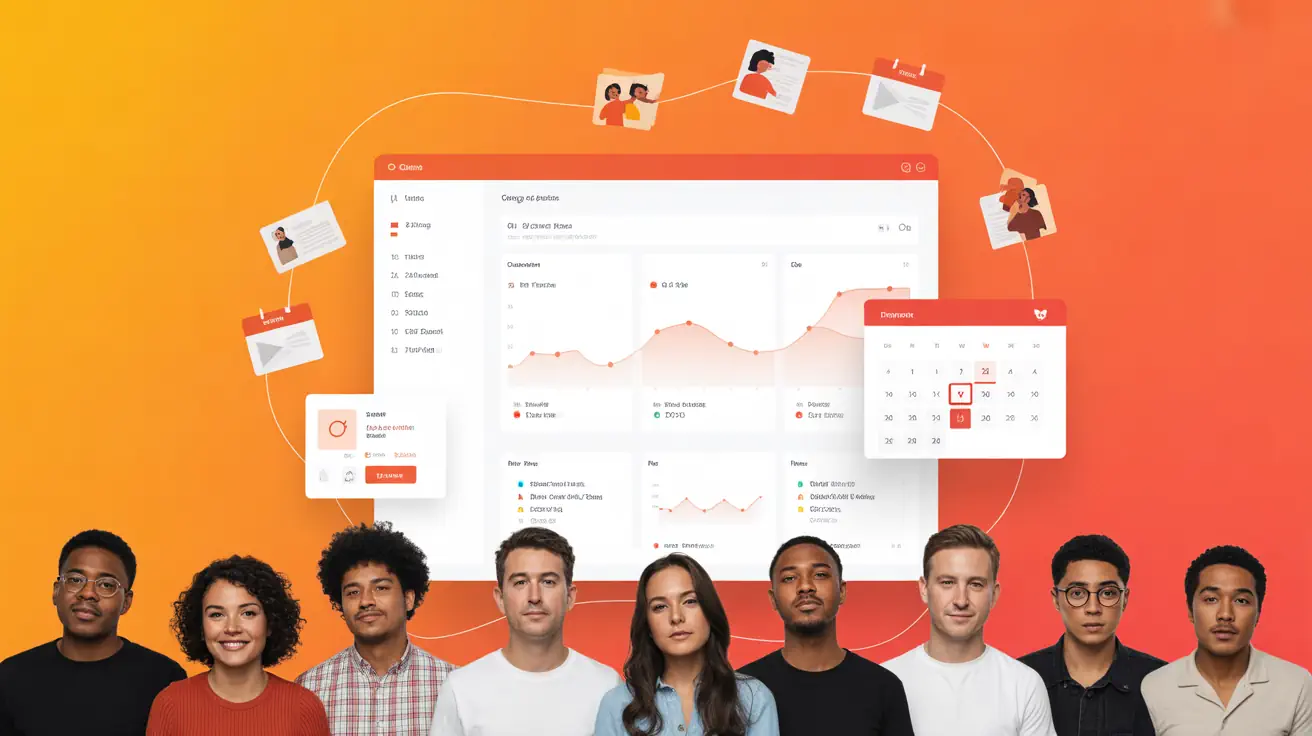 Ticketor newsletter dashboard with dynamic upcoming events, open/click analytics, and ticket attachments