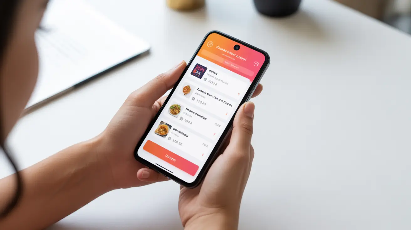 Buyer pre-ordering food and drinks along with tickets